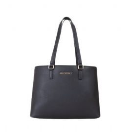 BORSA A SPALLA MARIO VALENTINO DONNA SHOPPING NEVER NERO 27X36.5X13CM VBS8GL01 NERO