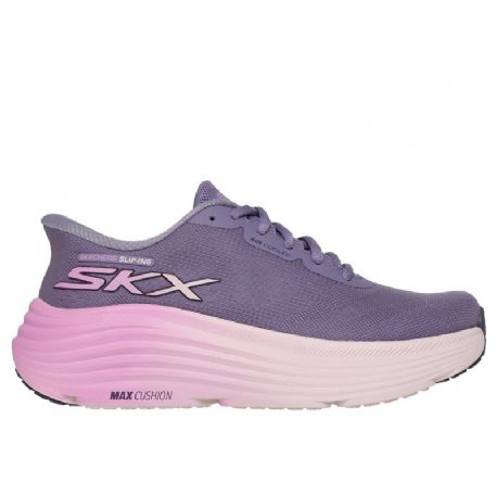 SNEAKERS SKECHERS DONNA SLIP-INS MAX CUSHIONING ENDEAVOUR - HA 129473 PUR