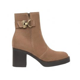 STIVALETTO NEROGIARDINI DONNA VELOUR MOU TR CARTAGENA TACCO 7.5CM I513892D/442