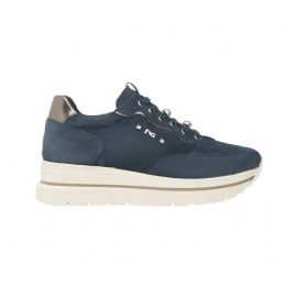 SNEAKERS CON ZEPPA NEROGIARDINI DONNA VELOUR INCANTO 225 T.BRILL ANTRACITE TR CORVARA KENNEDY I514105D/207