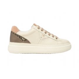 SNEAKERS  NEROGIARDINI DONNA VELVET MILK  BAGOYA BROWN T.GLITTER GR.TOP SAB VELOUR I514160D/710