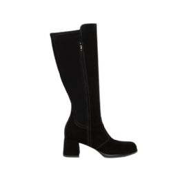 STIVALI NEROGIARDINI DONNA AROLD VELO NERO T.ALCANTARA NERO TPU ROMANA PLATO' TACCO 6CM I514312D/100