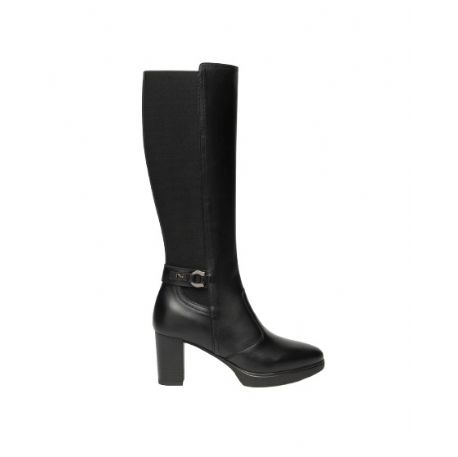 STIVALI NEROGIARDINI DONNA GUANTO NERO ELASTICO NERO PU.LESINA TACCO 7CM  I514600D/100