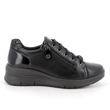 SNEAKERS ENVAL SOFT DONNA NAPPA SOFT NERO 8777900