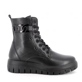 ANFIBIO IGI&CO DONNA NAPPA SOFT NERO ZEPPA 4,4CM 8653100