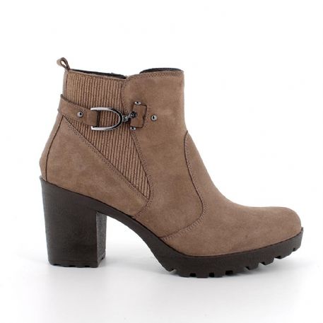 TRONCHETTO IGI&CO DONNA SCAM.SUPER10/12 FANGO TACCO 8CM 8661622