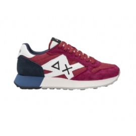 SNEAKERS UOMO SUN68 SHOE JAKI SOLID BORDEAUX Z45113 35