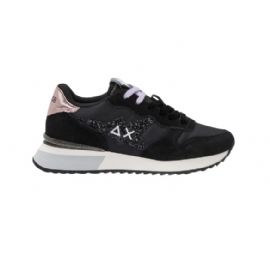 SNEAKERS SUN68 DONNA SHOE STARGIRL GLITTER LOGO NERO Z45217 11