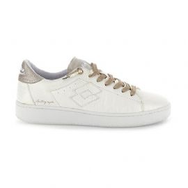 SNEAKERS DONNA LOTTO LEGGENDA AUTOGRAPH PEARL W ANTIQUE WHITE/GOLDEN ALMOND  221130 61I