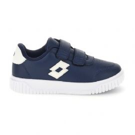SNEAKERS KIDS LOTTO SPORT TENNIS FUN AMF CL S DRESS BLUE/WHITE TG:27>35 222626 5LP