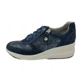 SNEAKERS ENVAL SOFT DONNA CAPRA PERL.NUV. BLU 5760711