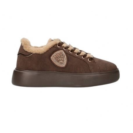 SNEAKERS BLAUER DONNA VENUS05 F5VENUS05/NUB/DARK BROWN