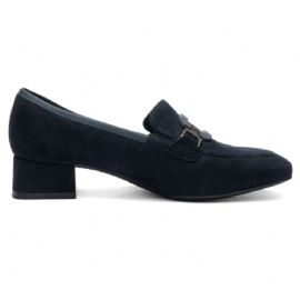 MOCASSINO ARA SHOES DONNA GRAZ 2.0 BLU TACCO 3,5CM 12-20432-02