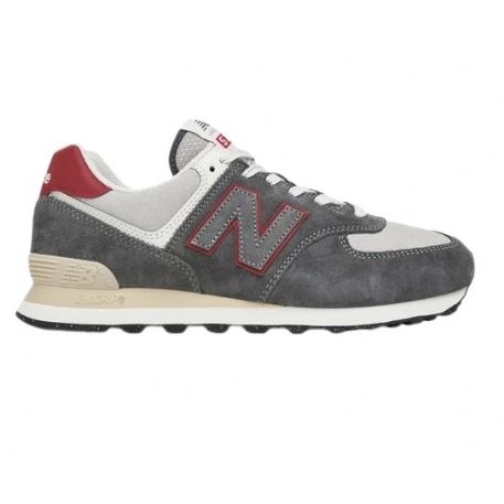 SNEAKERS NEWBALANCE UOMO LIFESTYLE  TIER4 SUEDE MESH CASTLEROCK U574QGY