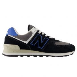 SNEAKERS NEWBALANCE UOMO LIFESTYLE  TIER3 SUEDE TEXTILE BLACK U574QRB