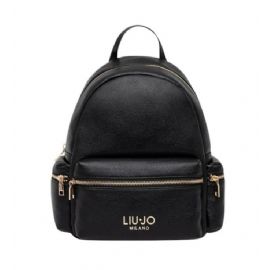ZAINO LIU JO DONNA ECS M  BACKPACK BLACK 29x9X30CM AF5136 E0058 22222