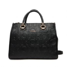 BORSA  LIU JO DONNA  ECS M SATCHEL NERO 34X15X25CM AF5008 E0538 22222