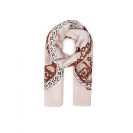 FOULARD  LIU JO DONNA ECS FOULARD LOGO METALFLOW 120X120 NATURALE 2F5073 T0300 00005