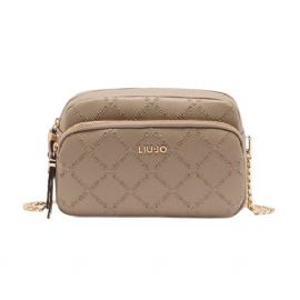 BORSA TRACOLLA LIU JO DONNA ECS M CAMERA CASE DESERT TAUPE 21.5X7X15CM AF5198 E0538 71105