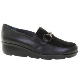 SLIP-ON SOFFICE SOGNO DONNA IN PELLE I5WILE1 NAPPA NERO/LAM