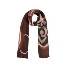 FOULARD  LIU JO DONNA STOLA PORTALOGO NATURALE 70X180CM 2F5082 T0300 00005 